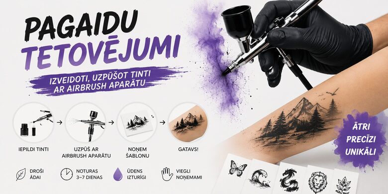 Pagaidu hennas tetovējumi